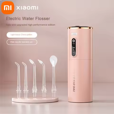 XIAOMI Oral Irrigator Portable IPX7 Waterproof Rechargeable Dental Water Flosser 3 Modes Teeth Clean