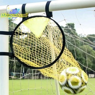 [Mangosteen0] 1 Pc Youth Football Aiming Net Football Training Shooting Target Improve Hit Net Footb