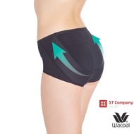 Wacoal U-Fit Short Panty แบบเต็มตัว (Short) 1 ชิ้น สีดำ (BL) กางเกงใน วาโก้ ผู้หญิง โอบกระชับก้นพิเศษ ไม่เข้าวิน แนบกระชับ มั่นใจ รุ่น WU4937
