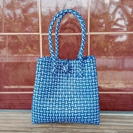 Tas Anyaman Jali Jelly Premium Tote Bag Wanita Kuliah untuk Parcel Seserahan Etnik khas Jogja Bali