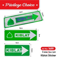Kiblat Sticker / Pelekat Arah Kiblat / kiblat Arrow / Kiblat Sign / Penunjuk Arah Kiblat Solat / Qib