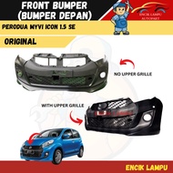 Perodua Myvi Ikon Icon 1.5 Se Front Bumper Depan 100% New High Quality Pp Material