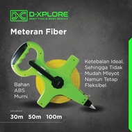 D-XPLORE METER ROLL GROUND STICK METER/ FIBER ROLL METER/ 30M 50M 100M MEASURING TAPE