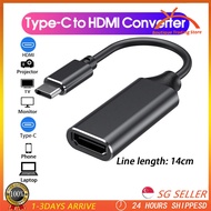 Type C To HDMI Cable 4K HD Projection 30Hz 60Hz USB-C To HDMI Converter