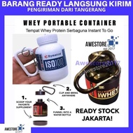 Whey Portable Container Protein Container Bcaa Creatine Keychain Wgs To Go