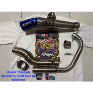 ▦✱✑Aun Thailand Open Pipe Tube Type High Quality 51Mm For Raider 150 Carb All Breed  ??