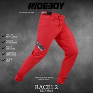 RACE1.2 RED - men's sports pants hiking pants MTB non-pading Enduro Downhill Gravel Hiking free RIDE