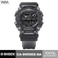 GA-900 Series Transparent Black Resistant Analog Digital Watch GA-900SKE-8A  Watches straps Watch ac
