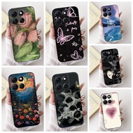 Motorola Moto G86 Case Fashion Butterfly Luxury Cute Funny Painted Back Cover Moto G86 Motorola G86 