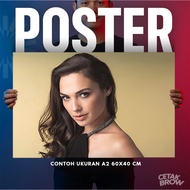 Gal Gadot Justice League Warrior Style Poster Wall Decoration Collector's Room Creative Studio Decor