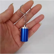 Blue Portable Mini Aluminum Pocket Ashtray - BX1AT250(4)