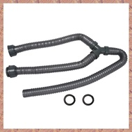 3.3Ft Washing Machine PVC Y Shaped Drain Discharge Hose Washer Pipe Connector(R F C V)