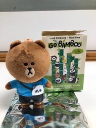 LINE FRIENDS x Panda friends Go Bamboo 盲盒