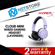 HYPERX CLOUD MINI WIRED HEADSET (LAVENDER) - 7G8F5AA