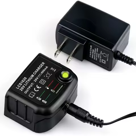 LCS1620 Lithium Battery Charger For Black&Decker 10.8V 14.4V 20V Electric Drill Tool For LBXR20 LB20