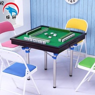 ♣♫Foldable Mahjong Table Home Portable Dual-use Simple Chinese Chess And Card Table Hand-rubbed Manu