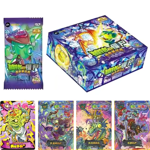 KAYOU Original Plants Vs. Zombies Card Legendary New Era Wonderful Natural Journey Anime Collectible