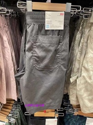 Uniqlo กางเกงยีนส์ขาสั้นสำหรับผู้ชาย 464822 476081 Uniqlo