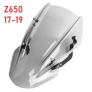 Kính chắn gió xe máy kính chắn gió Viser Visor cho Kawasaki Z650 2017 2018 2019 2020 2021 2022 2023