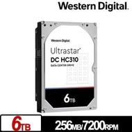 含發票*5年保固*WD Ultrastar DC HC310 6TB 3.5吋企業級硬碟