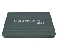 【Safehome】鋁製 3.5 吋 SATA 介面硬碟轉接盒 USB 2.0 外接式硬碟盒 HEC3S01
