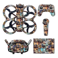 Suitable for DJI AVATA2 Drone Sticker DJI goggles3 Glasses Protective Film Cartoon Sticker