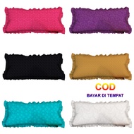 C8F3 COD Sarung Bantal Cinta 50x100 Jumbo Rumbai Katun Polos Perlengkapan Dekorasi Kamar Tidur Rumah