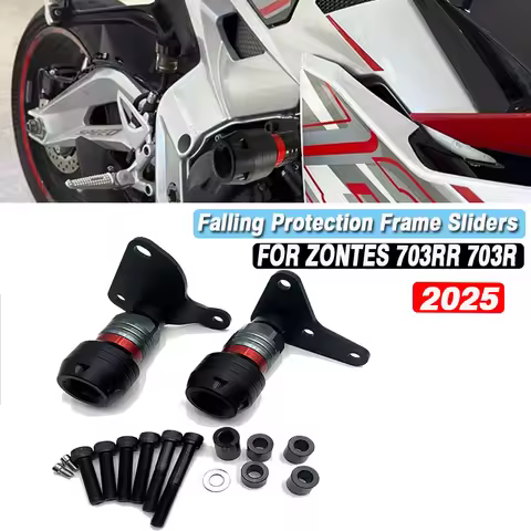 Motorcycle Engine Guard Plate Crash Protection Frame Slider Protector Suitable for ZONTES 703RR 703R