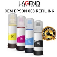 PREMIUM OEM INK Epson 003 Full Set Refill Ink L1110 L3100 L3101 L3110 L3150