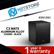 JONSBO C2 MATX ALUMINUM ALLOY CASING - BLACK - J-CA-C2-BK