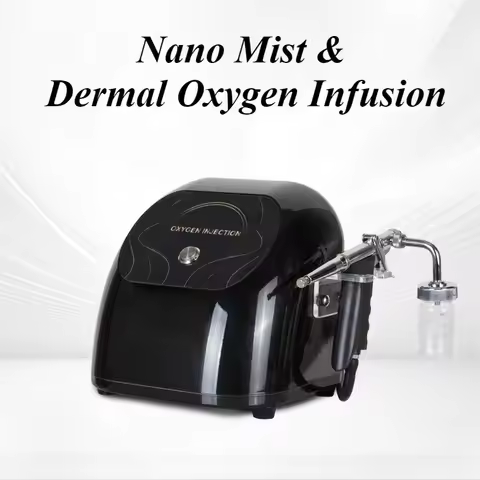 Skin Beauty Equipment Steam Cleaner Device with Electric Spray Gun Water Oxygen Facial Machine Spray