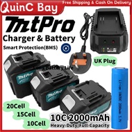 MtPro Battery Replacement 18V BL1830 BL1840 BL1850 Lithium-Ion Rechargeable Charger Universal MAKITA