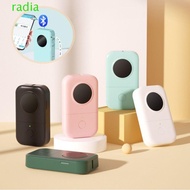 RADIANTZAP D30 Label Maker, Bluetooth Rechargeable Thermal Label Printer, Mini Reusable Without Ink 