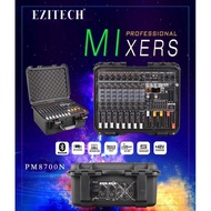 Ezitech PM8700N 8 Channel Power Mixer with Casing Box