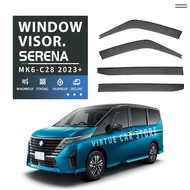 Suitable for NISSAN SERENA C26 C27 C28 special car window visor,car door rain guard,car rain shield,