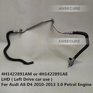 LHD 3.0 Petrol Engine  Steering Power Oil Return Hose Line Pipe For For Audi A8 S8 D4 Quattro 3.0 20