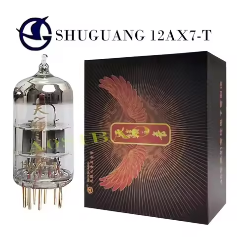 SHUGUANG 12AX7-T ECC83 12AU7-T ECC82 12AT7-T ECC81 Vacuum Tube Upgradat 12AX7 12AU7 12AT7 Electron T