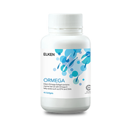 New Product! Elken Omega / Ormega MRT EPA DHA (FISH OIL FOR HEART) - 45 softgels