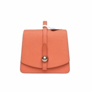 MOYNAT Madeleine三角盒子包Mini16橘色牛皮