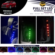 Myvi G3 LED Gear/Knob / Plate LED / Room / Dome / Fender Signal / Lampu Depan