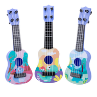 Mini Four Strough Children's Music Guitar Musical Instrument Toys, Enlightenment Education Models Guitar Toy Children's Classical Beginner Early Education Instruments