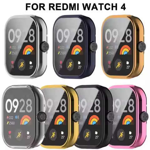Soft TPU Screen Protector Cover For Xiaomi Redmi Watch 4 Smart Watchband Case Protective Shell Redmi