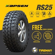 Kapsen RS25 MT 4x4 15 16 17 18 Inch Tayar Tire (FREE INSTALLATION/Delivery) SABAH SARAWAK KL Triton 