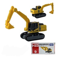 Tomica Mini Backhoe Model 9 Komatsu Excavator PC200-10 1/122 New