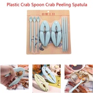 Complete Set of 8 Seafood Tools, Including Tools for Crabs such as Forks, Needles, Pliers, Claw Tong
