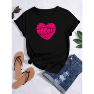 TSHIRT ALL WE NEED IS LOVE DTFWanita LOVE LOGO/