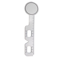 2 in 1 PD Meter PVC PD Ruler Penggaris PD meter ukur mata Alat Ukur Focus Mata Alat Optik