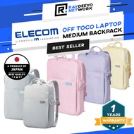 Elecom OFF TOCO 2-Way Laptop Backpack [13.3-14" PC Storage/ Water-Repellent & Convertible Design]