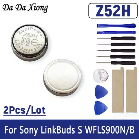 2Pcs/Lot Brand-New 1240 Z52H 3.85V Battery For Sony ZeniPower LinkBuds S WFLS900N/B Truly Wireless E