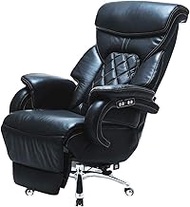 SMLZV Office Chairs, Boss Chair,Computer Chair Office Furniture Office Chair Reclining Ergonomic Design Comfortable President Chair Recliner Managerial Chairs Retractable Footrest